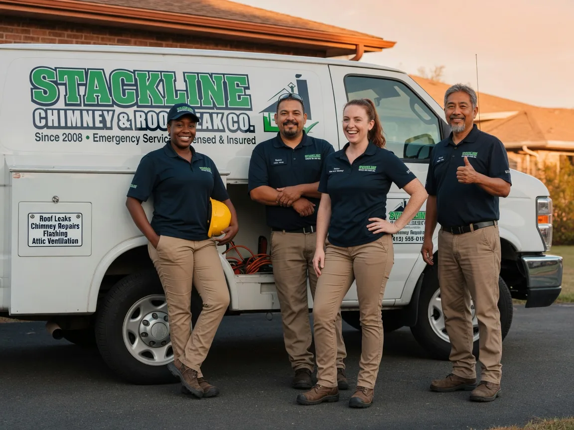 Chimney flashing repair company in Powell Butte, OR